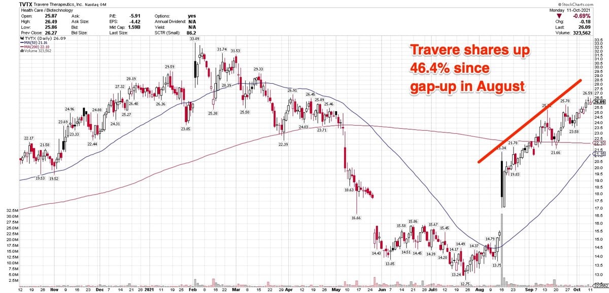 Travere Therapeutics Still On The Rise After Encouraging Data 